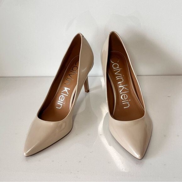 Calvin Klein Gayle Pointy Toe Slip-On Dress Pumps - Picture 3 of 6